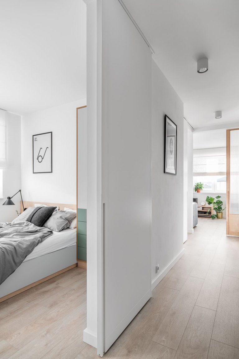 Malý byt ve skandinávském stylu