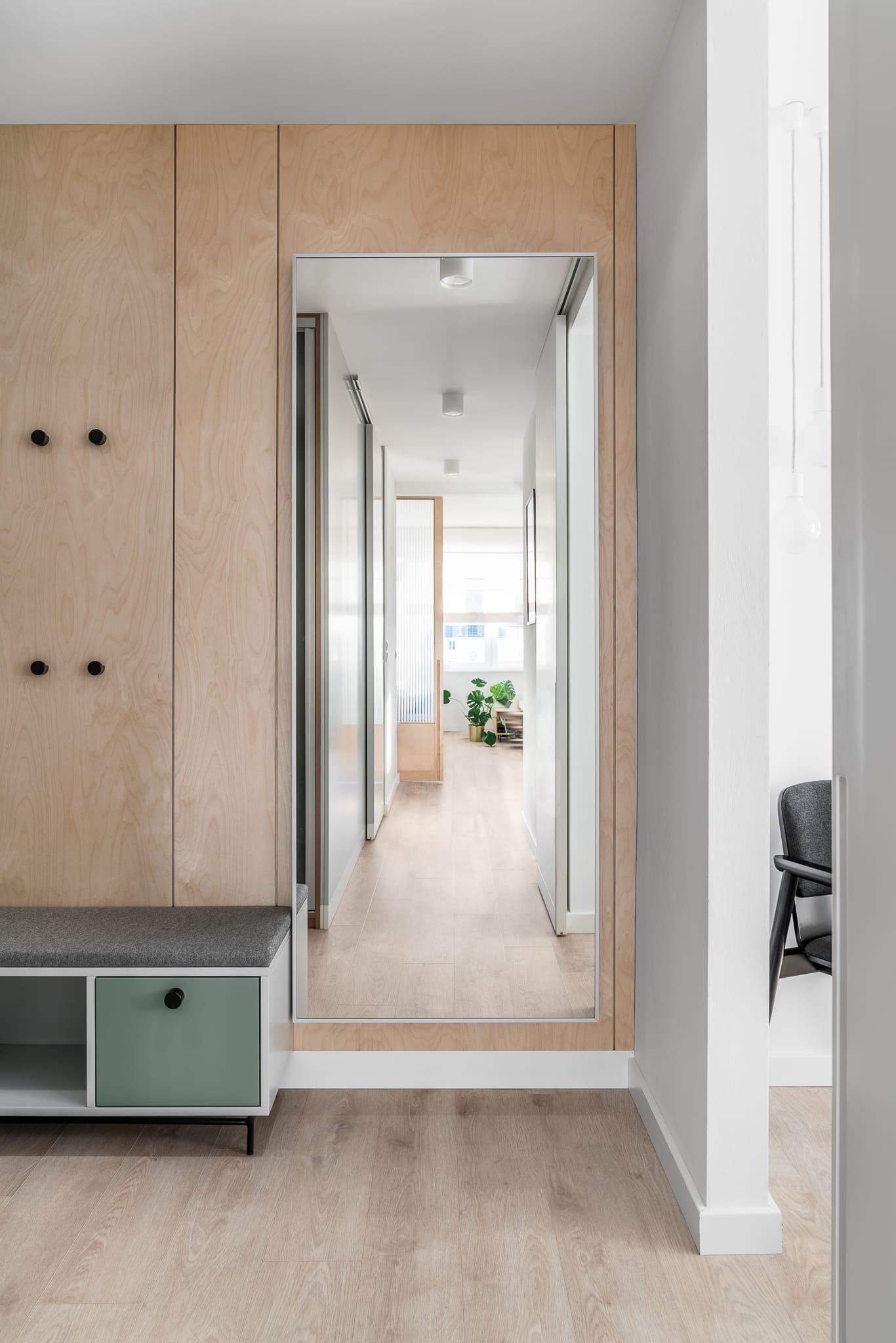 Malý byt ve skandinávském stylu