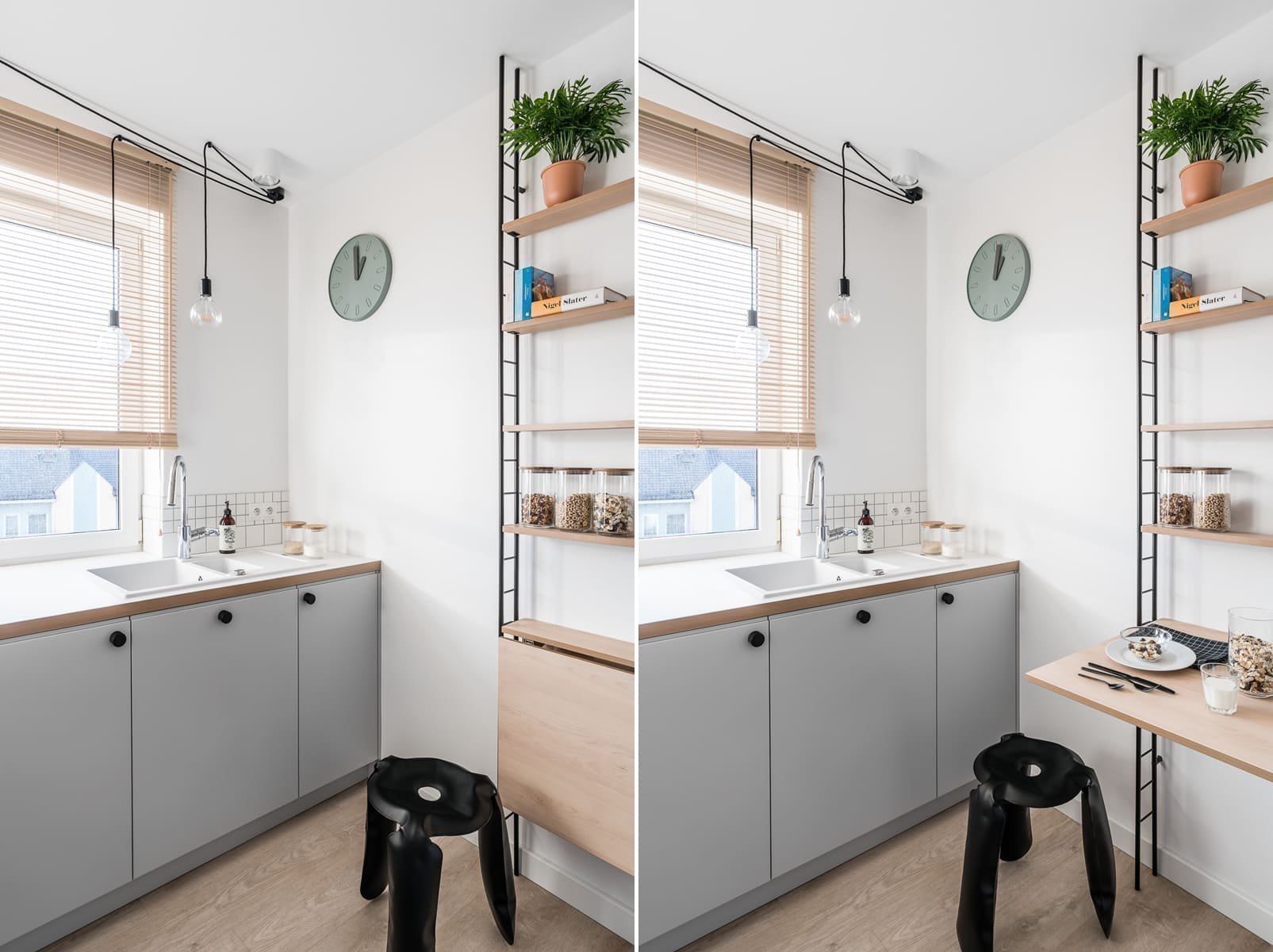 Malý byt ve skandinávském stylu