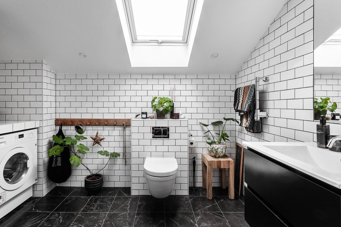 Malý podkrovní byt ve Stockholmu