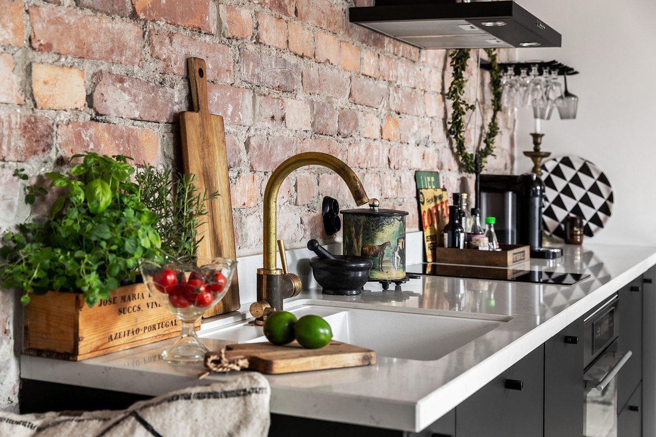 Malý podkrovní byt ve Stockholmu