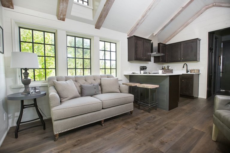 Modulární dům ve stylu anglického venkova