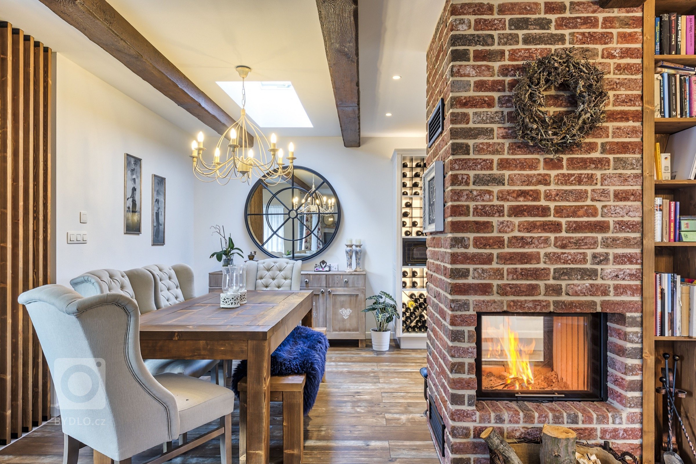 Nový dům ve venkovském stylu s nádechem středomoří