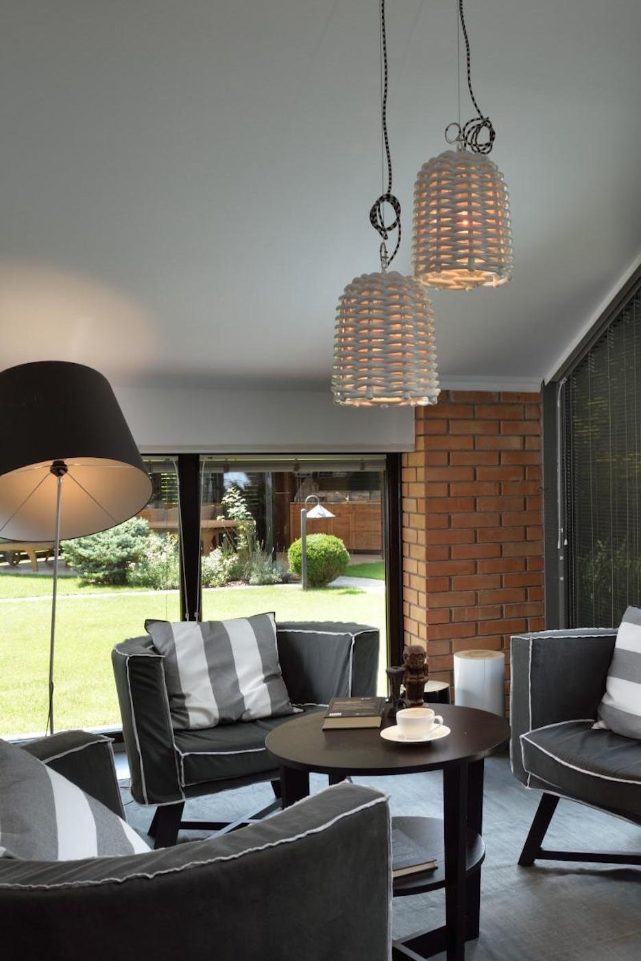 Odvážný eklektický interiér rodinného domu