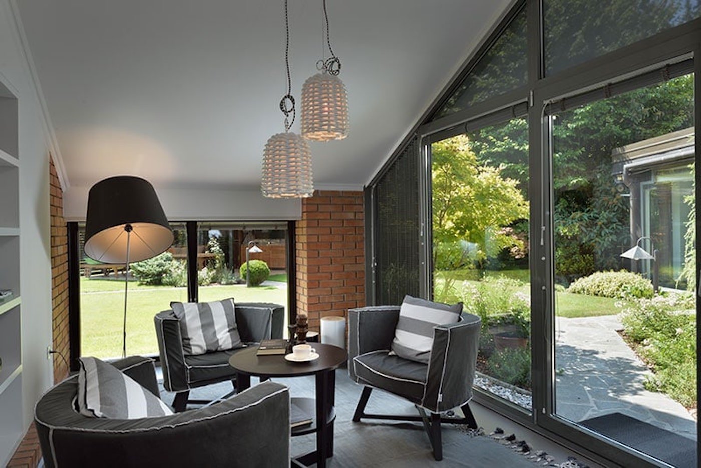 Odvážný eklektický interiér rodinného domu