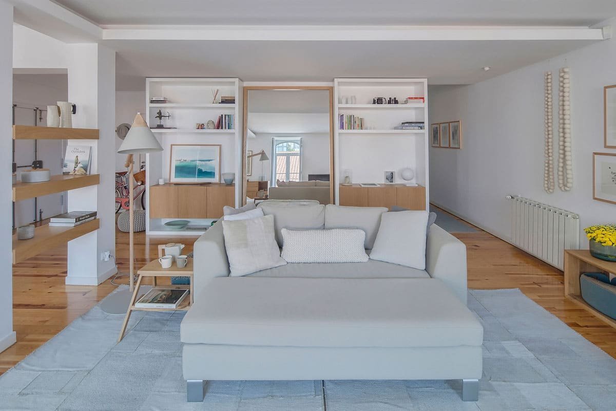 Skandinávský styl interiéru v Portugalsku