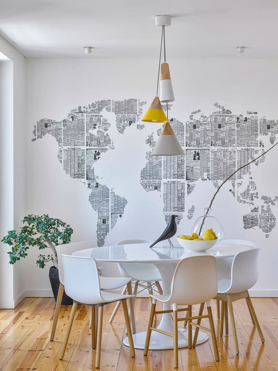 Skandinávský styl interiéru v Portugalsku