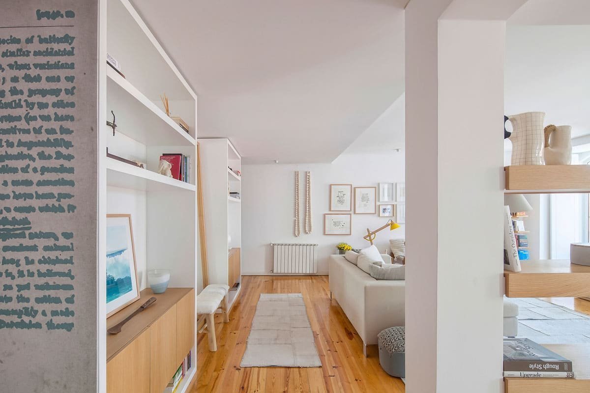 Skandinávský styl interiéru v Portugalsku