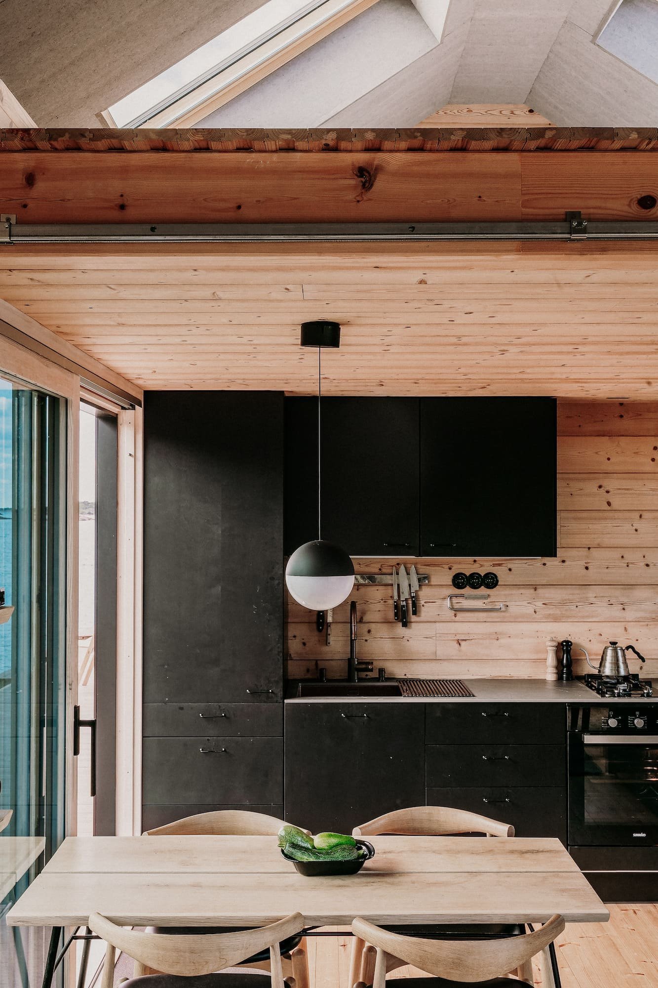 Soběstačné domy ve finském souostroví