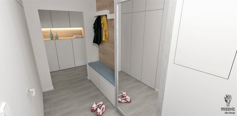 Návrh interiéru rodinného domu v Slovenskom Grobe.

Spolupráca so zákazníkmi prebehla na výbornú a výsledkom je tento pekný interiér. Spojenie nadčasových…