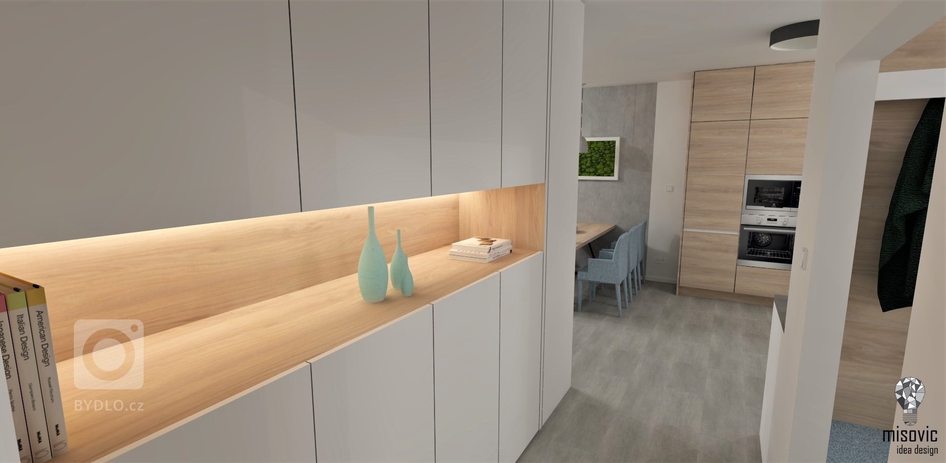 Návrh interiéru rodinného domu v Slovenskom Grobe.

Spolupráca so zákazníkmi prebehla na výbornú a výsledkom je tento pekný interiér. Spojenie nadčasových…