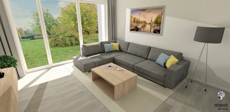 Návrh interiéru rodinného domu v Slovenskom Grobe.

Spolupráca so zákazníkmi prebehla na výbornú a výsledkom je tento pekný interiér. Spojenie nadčasových…