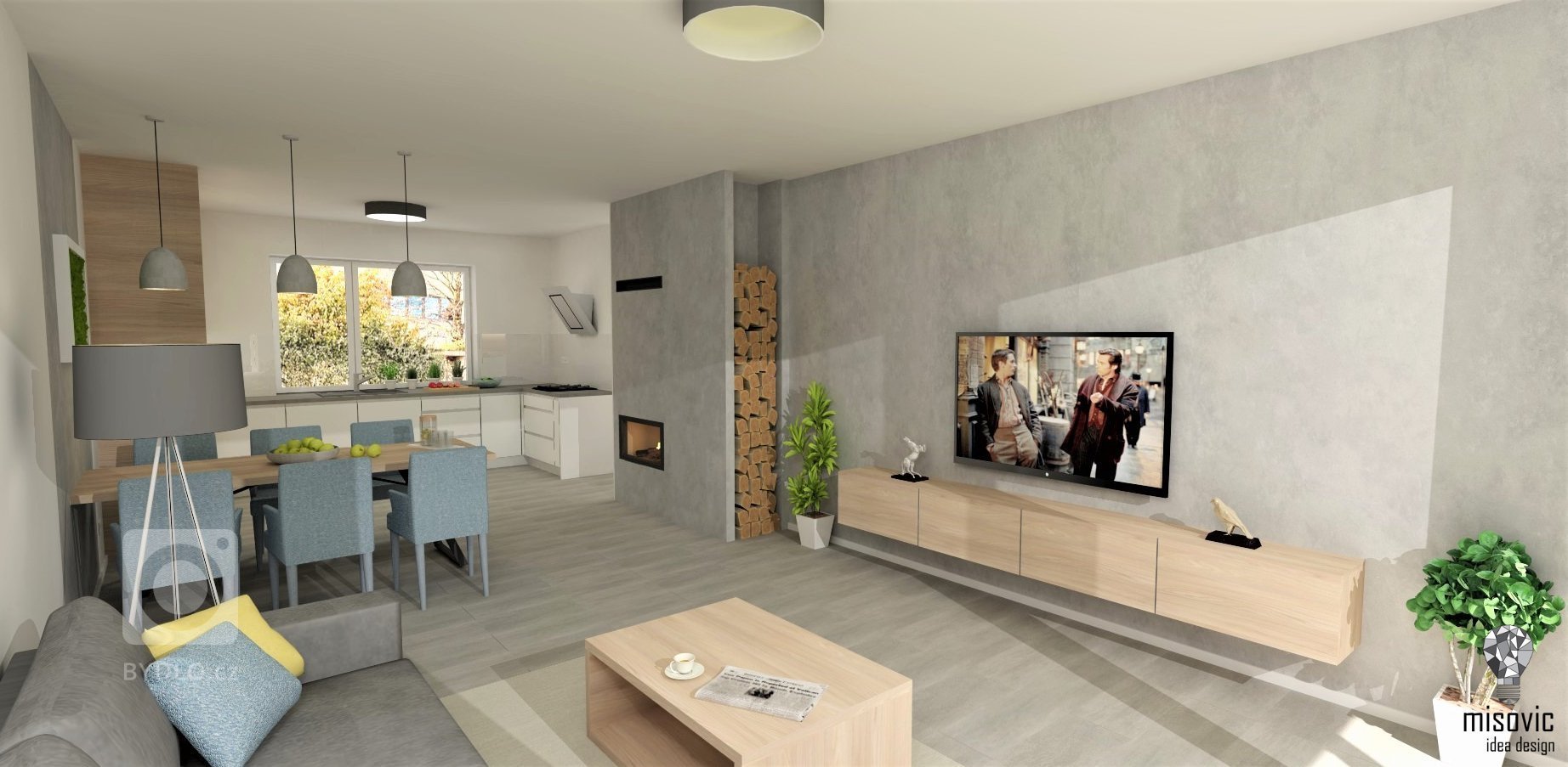 Návrh interiéru rodinného domu v Slovenskom Grobe.

Spolupráca so zákazníkmi prebehla na výbornú a výsledkom je tento pekný interiér. Spojenie nadčasových…