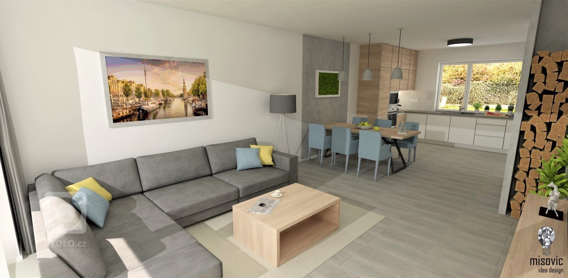 Návrh interiéru rodinného domu v Slovenskom Grobe.

Spolupráca so zákazníkmi prebehla na výbornú a výsledkom je tento pekný interiér. Spojenie nadčasových…