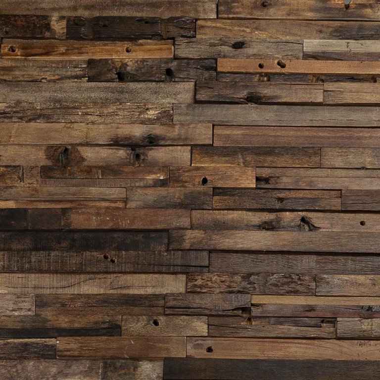 Dřevěná mozaika z lodních vraků - nové trendy v interiéru