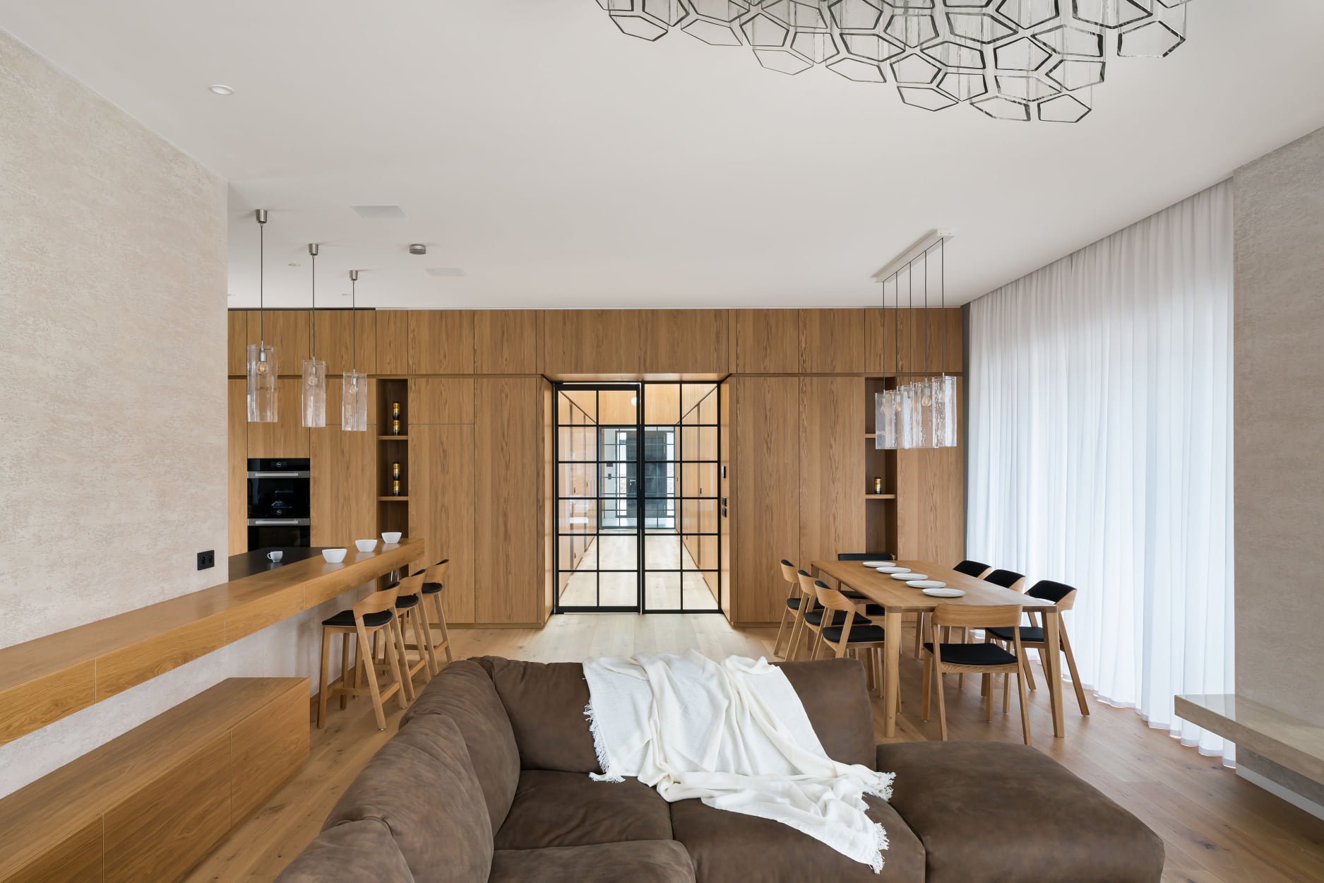 Luxusní interiér rodinného domu v Praze