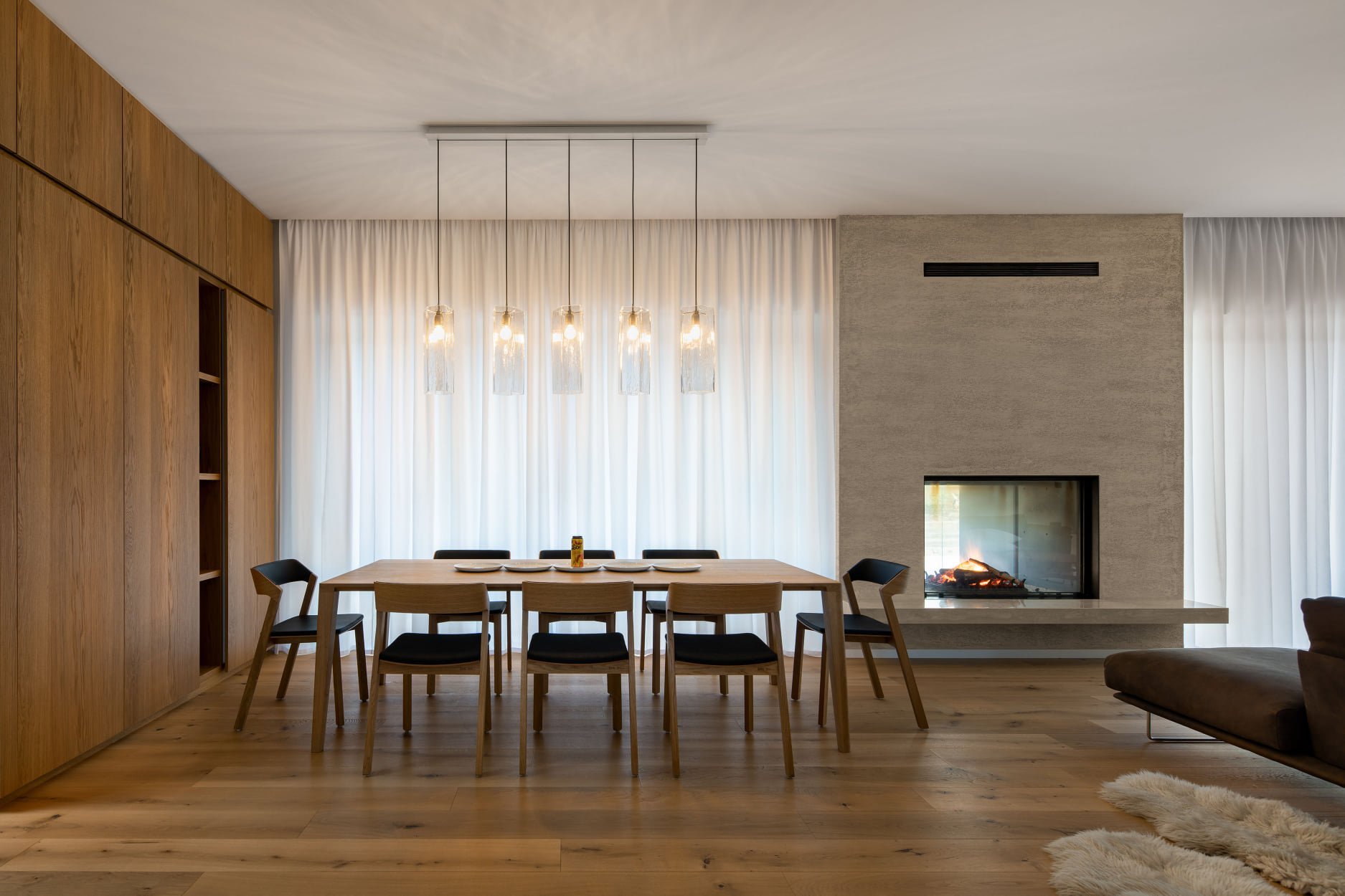 Luxusní interiér rodinného domu v Praze