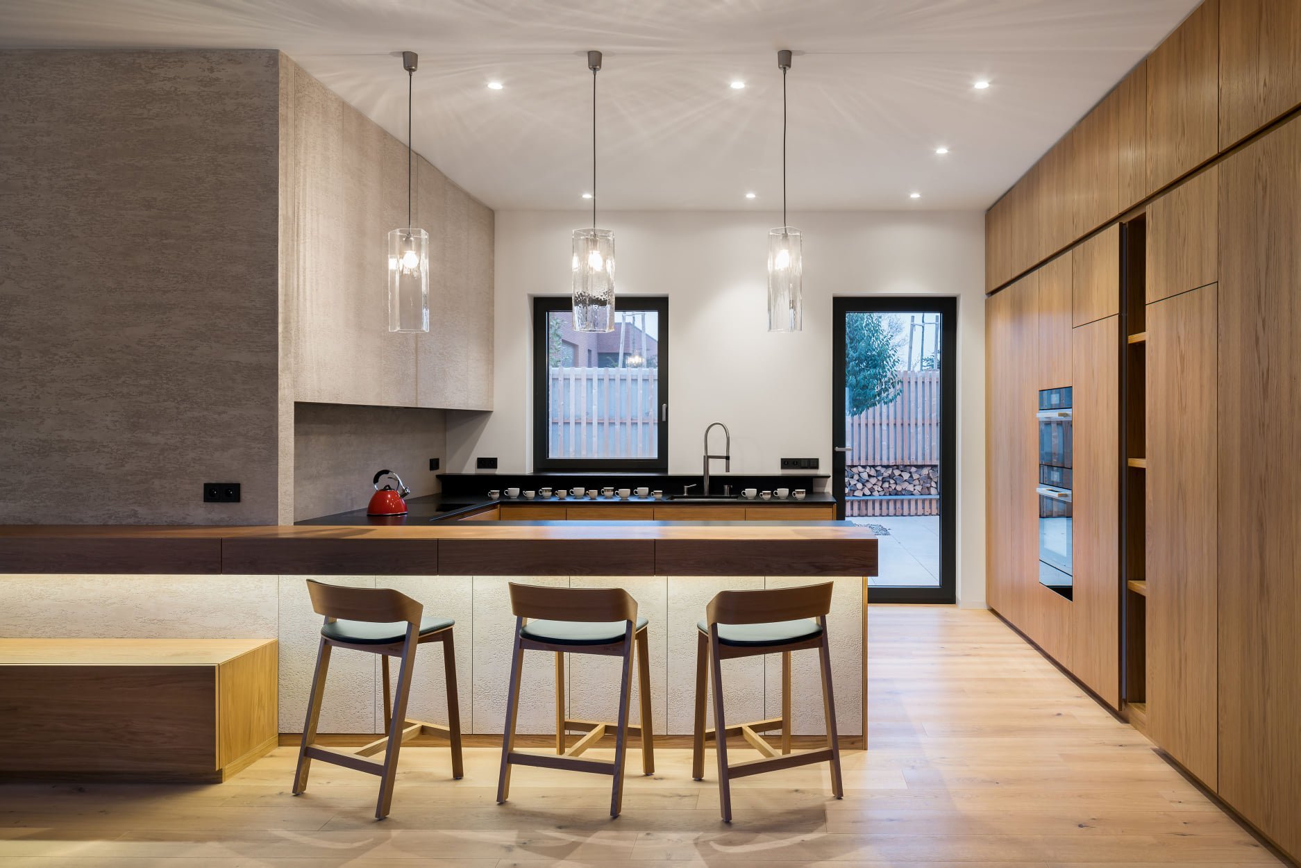 Luxusní interiér rodinného domu v Praze