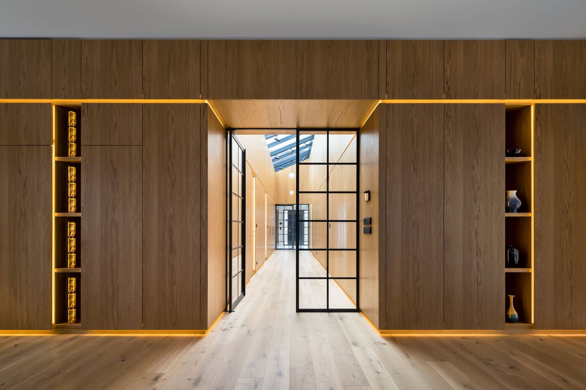 Luxusní interiér rodinného domu v Praze