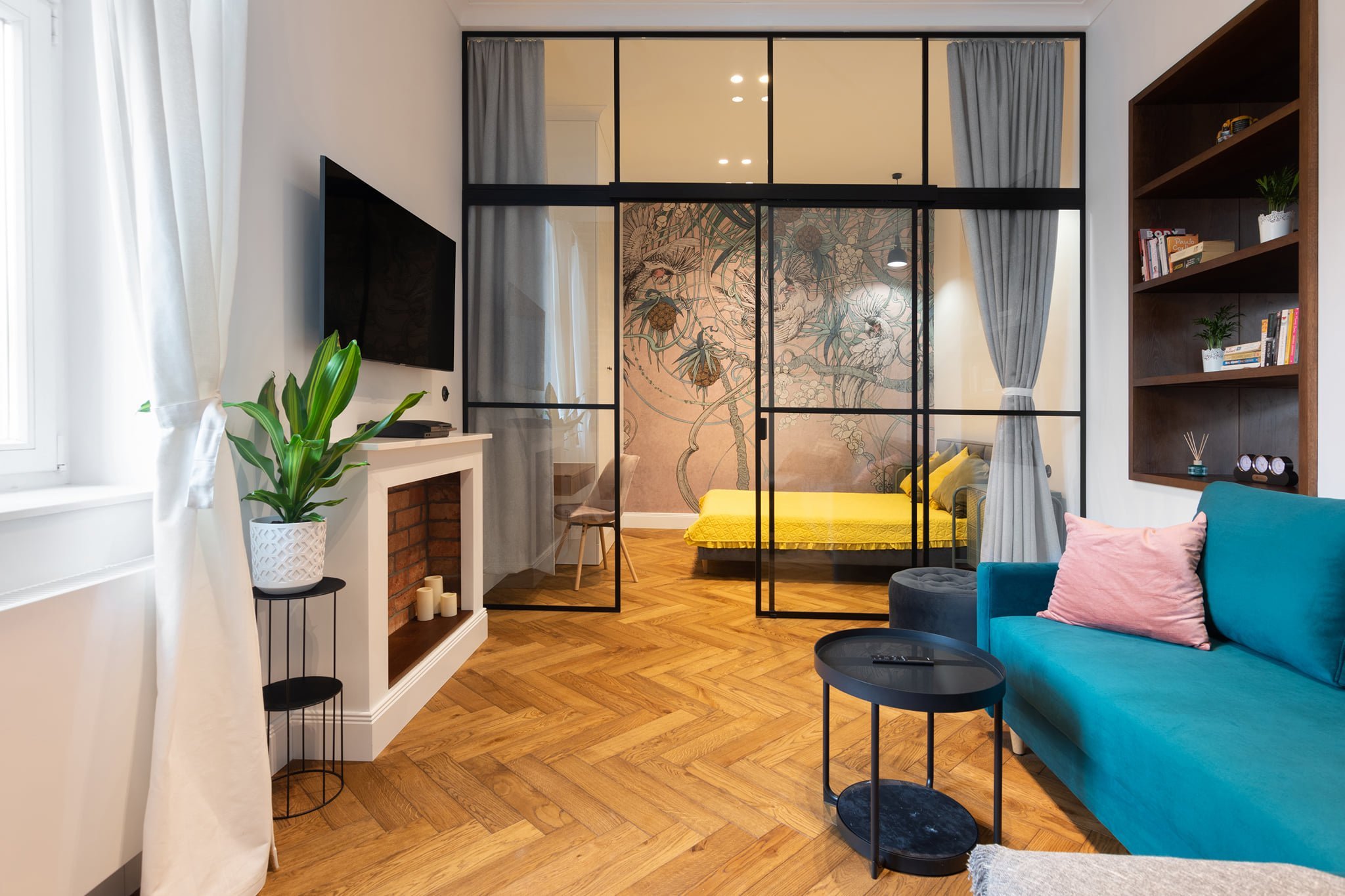 Nápadité bydlení plné barev