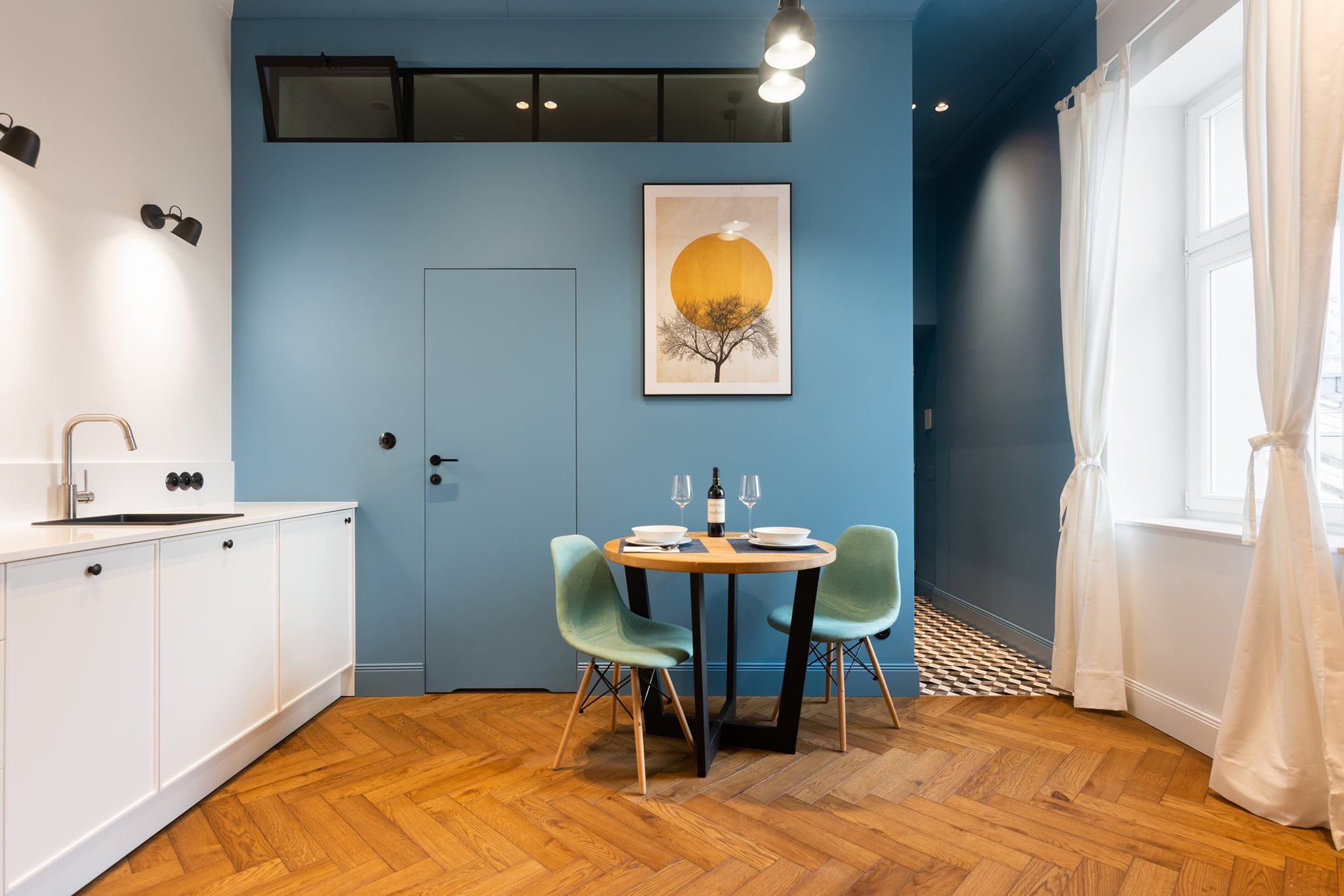 Nápadité bydlení plné barev