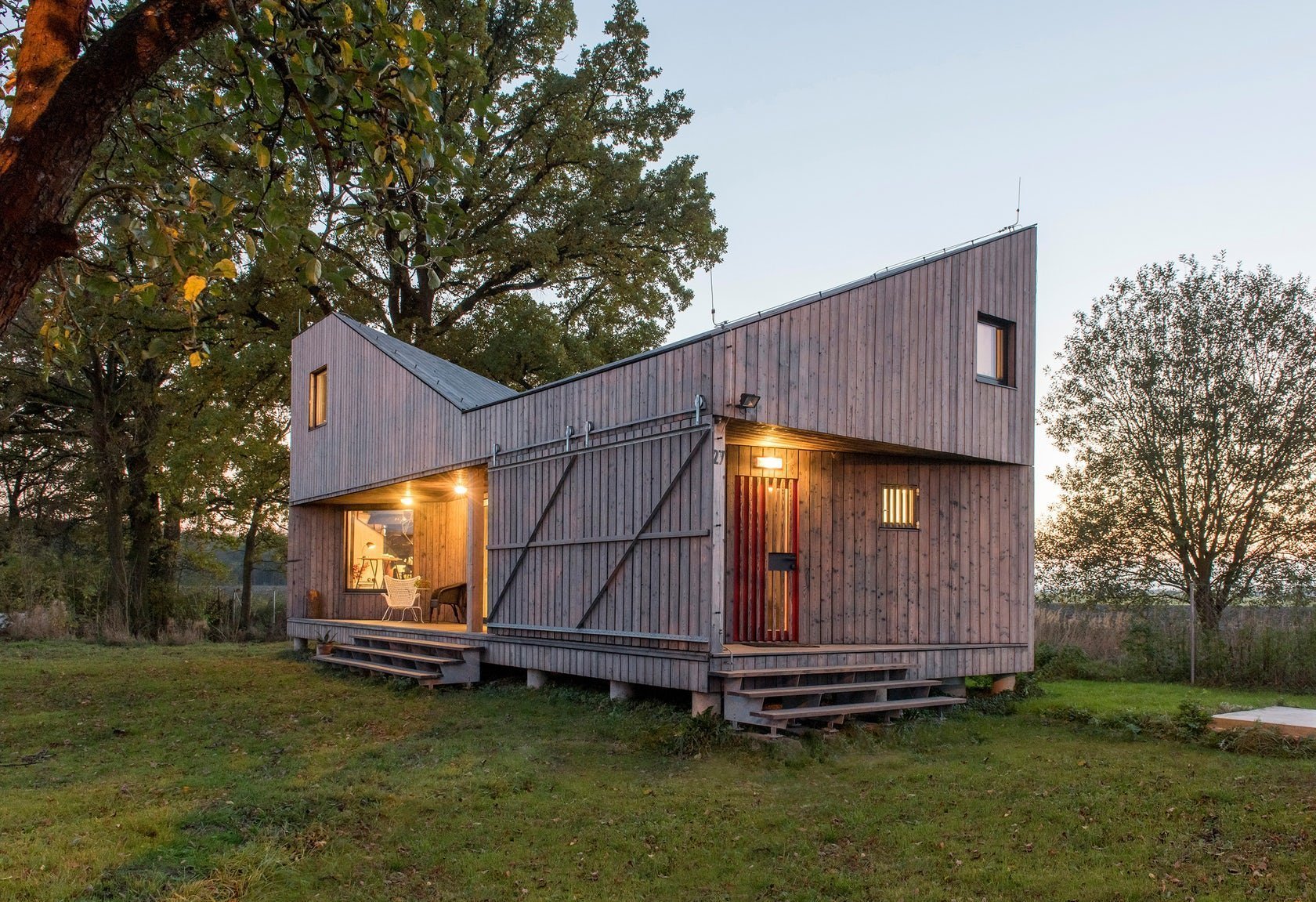 Nízkoenergetická dřevostavba