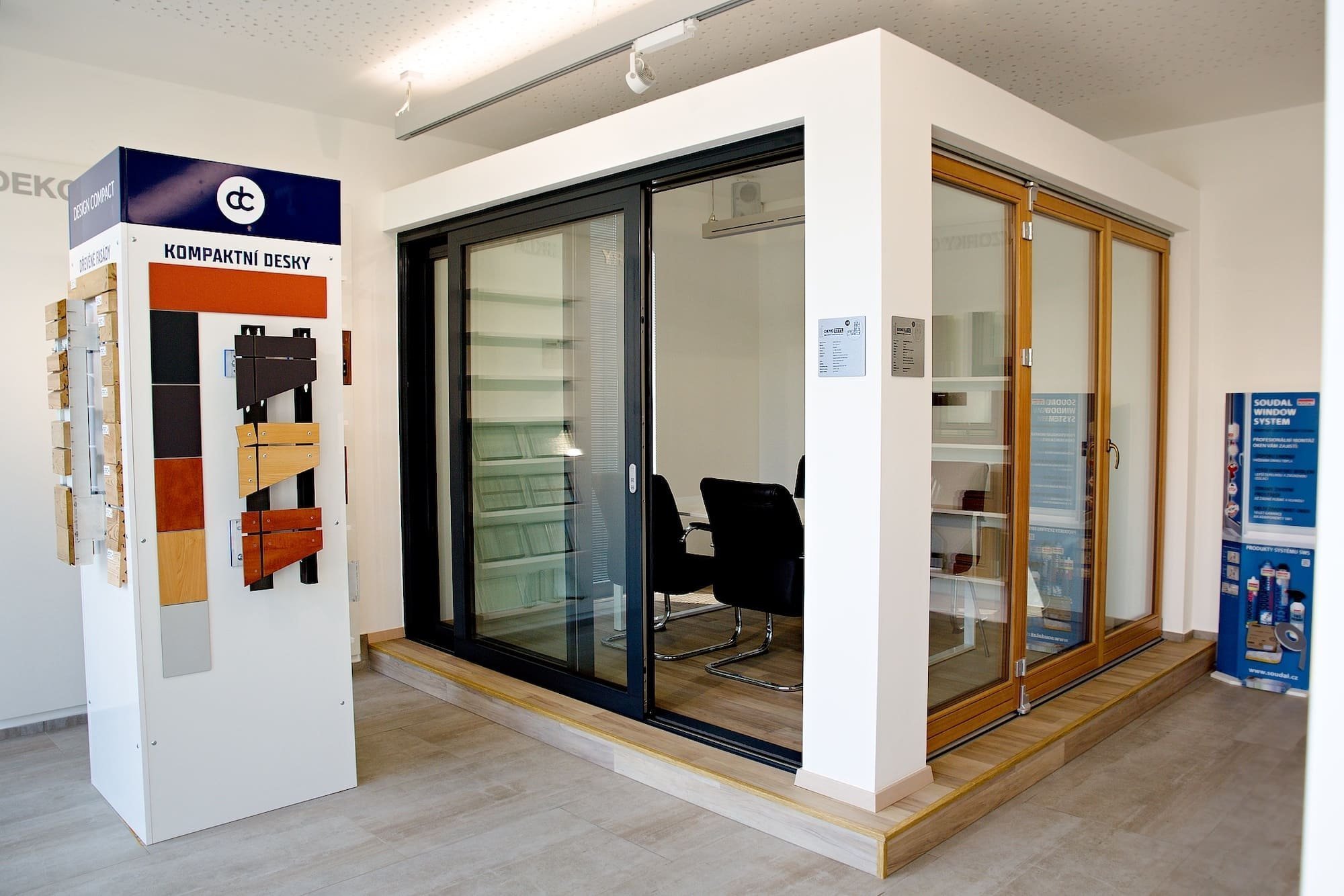 Okna a dveře „naživo“ v showroomu