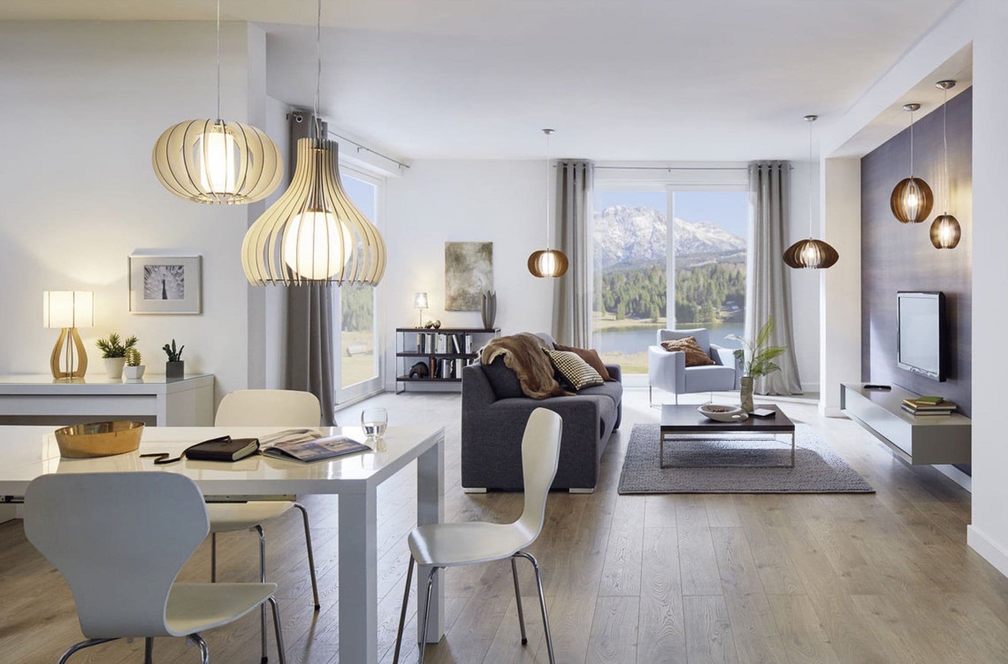 Ověřené tipy, jak vybrat lustr do kuchyně a obýváku