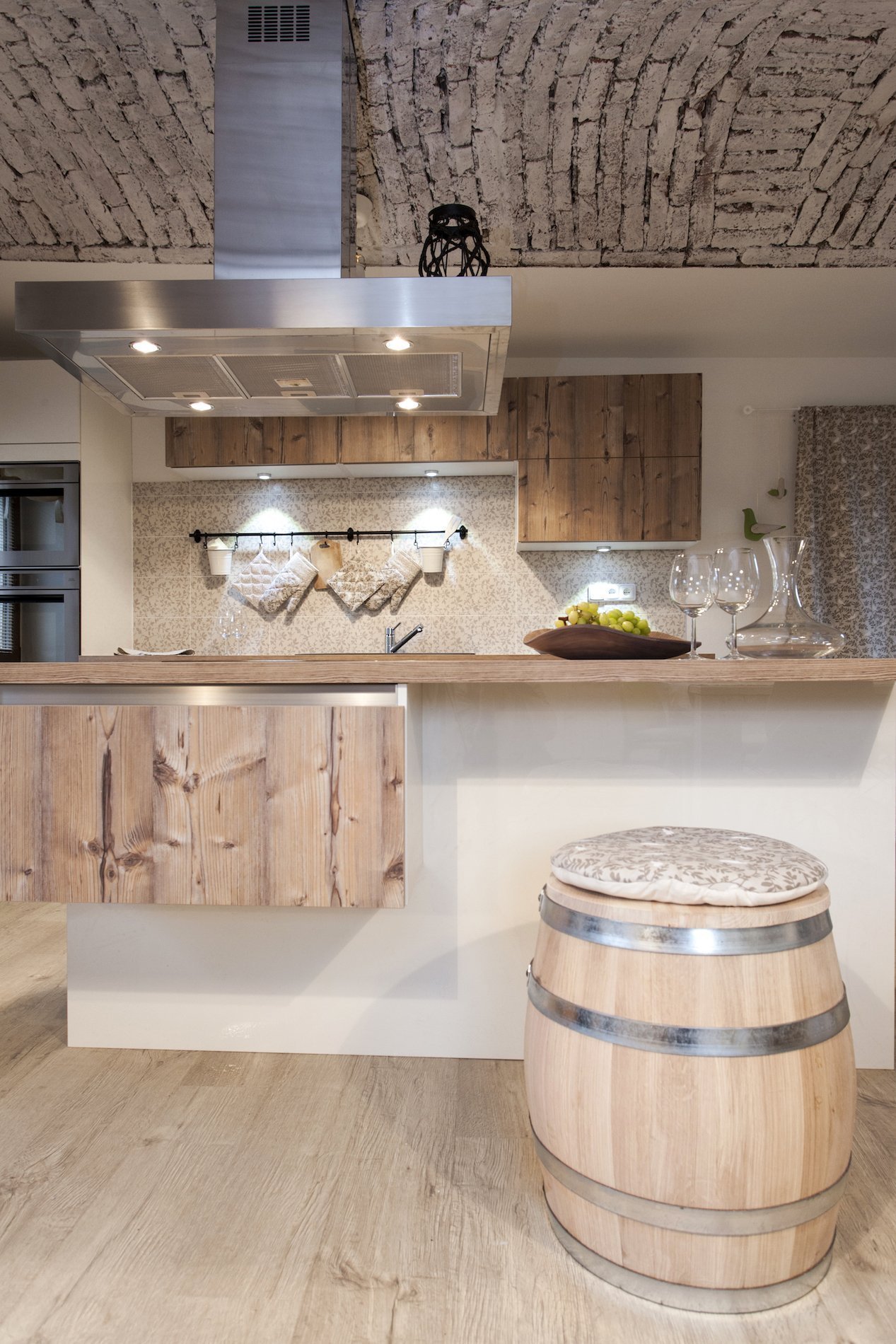 Rekonstrukce v domě jenž byl původně hospodářským stavením