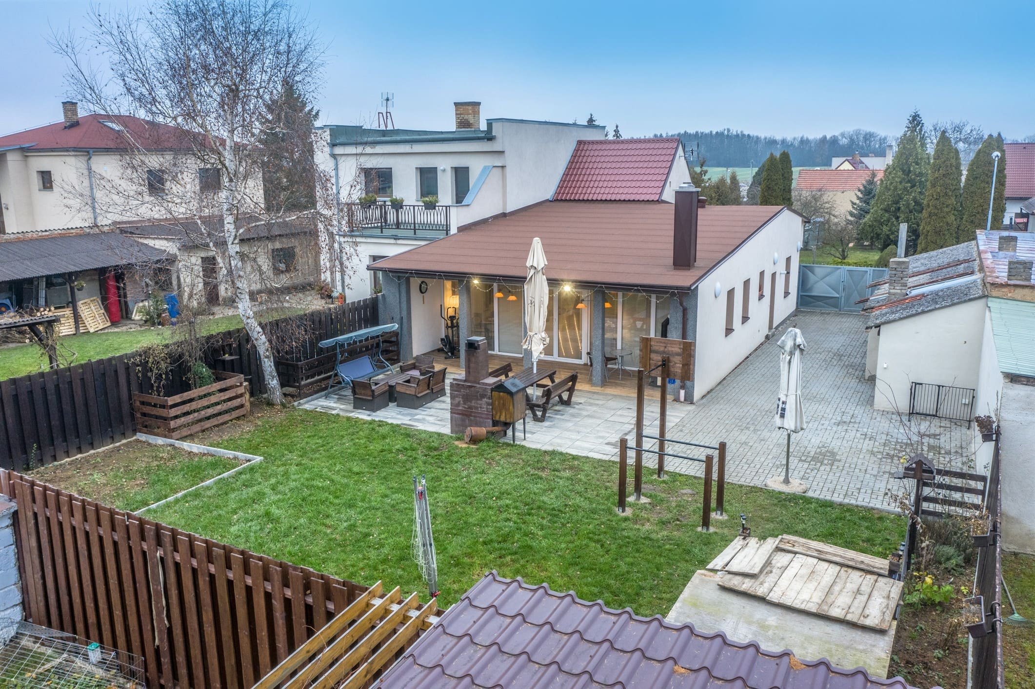 Rodinný dům na hranici Prahy