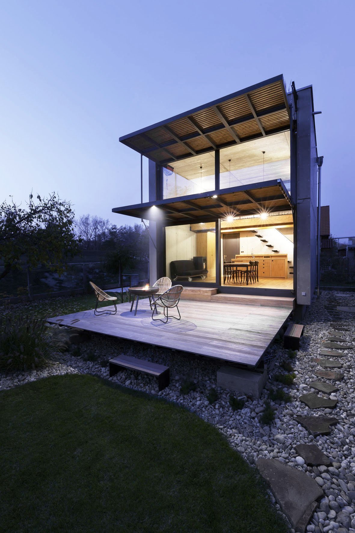 Víkendový dům, kde je radost trávit volný čas