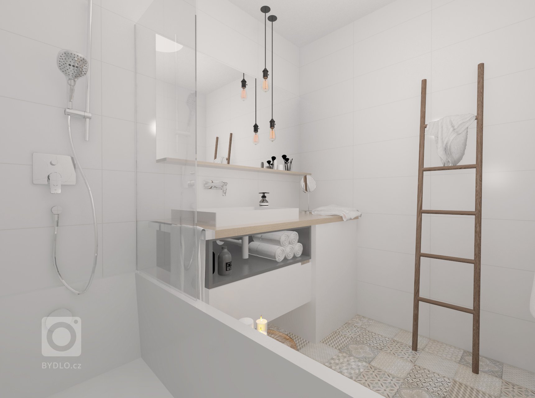 Jednoduchý dizajn nábytku je nosným prvkom tohto interiéru,aj napriek menšej podlahovej ploche priestor pôsobí veľmi vzdušne. Svetlosť priestoru umocňuje…