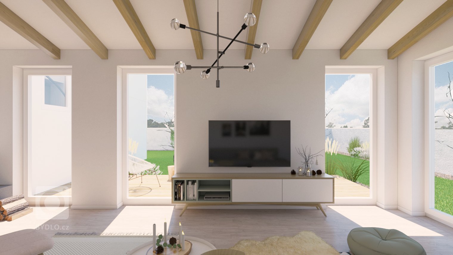 Škandinávsky nádych interiéru