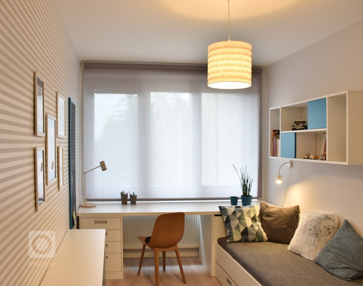 V&nbsp;tomto projektu jsem nejprve bojovala s&nbsp;místem, protože celý byt, který se nachází v&nbsp;2.NP rodinného domu, je velmi malý a obývá ho čtyřčlenná…