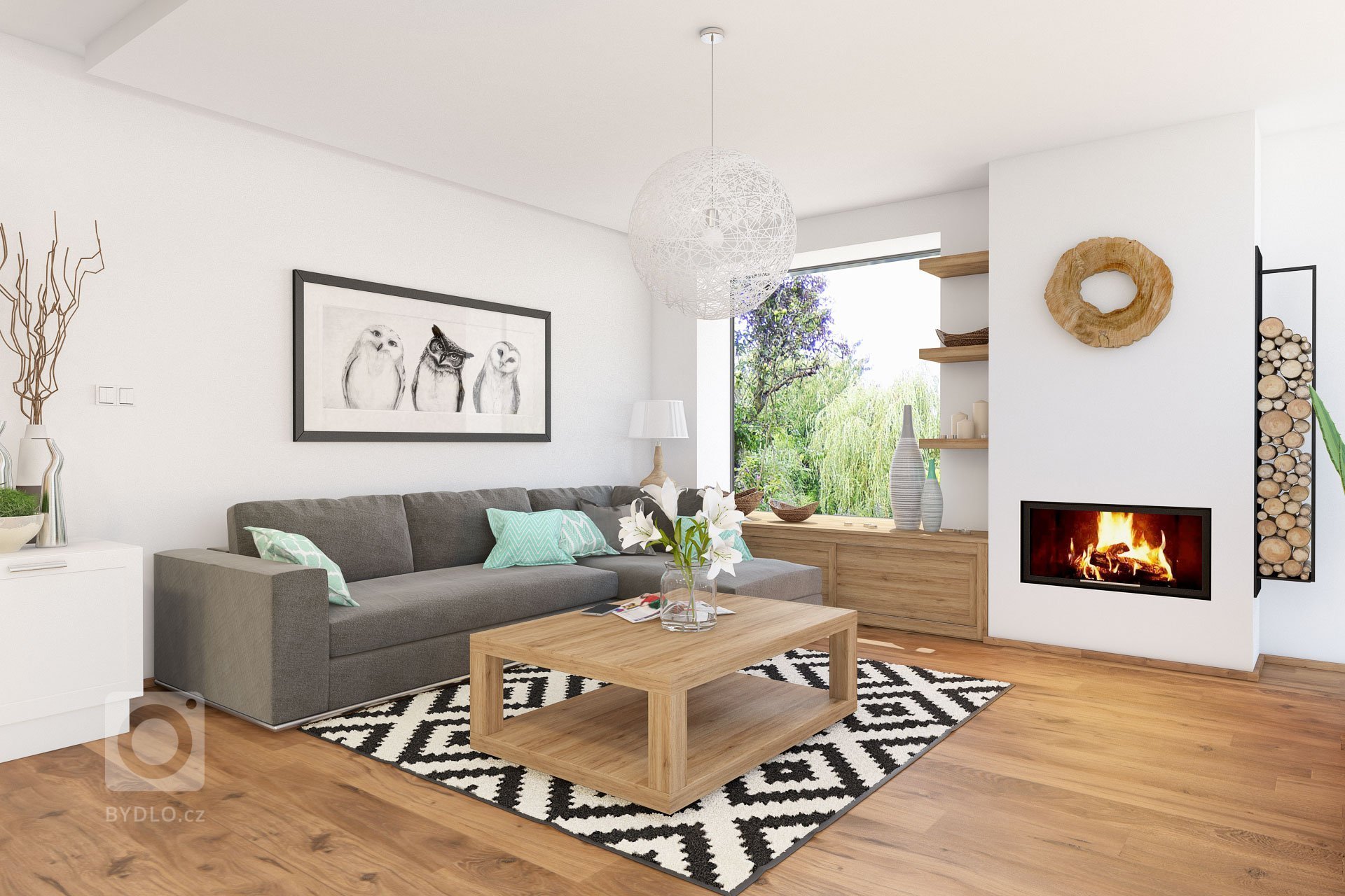 V hlavní roli: dřevo

Návrh interiéru novostavby dvoupodlažního rodinného domu se sedlovou střechou. V&nbsp;interiérech se hojně objevuje dřevo, které je…