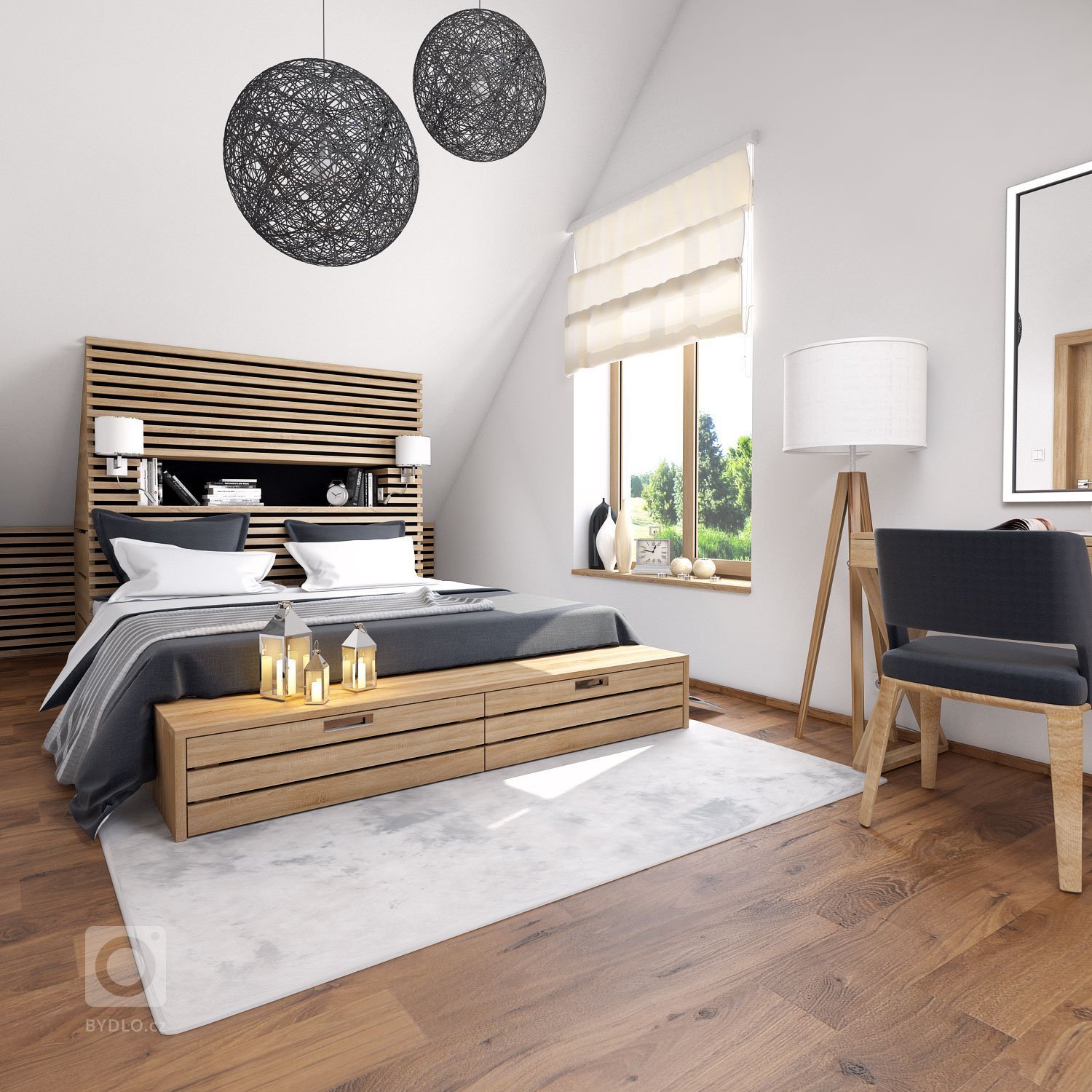 V hlavní roli: dřevo

Návrh interiéru novostavby dvoupodlažního rodinného domu se sedlovou střechou. V&nbsp;interiérech se hojně objevuje dřevo, které je…