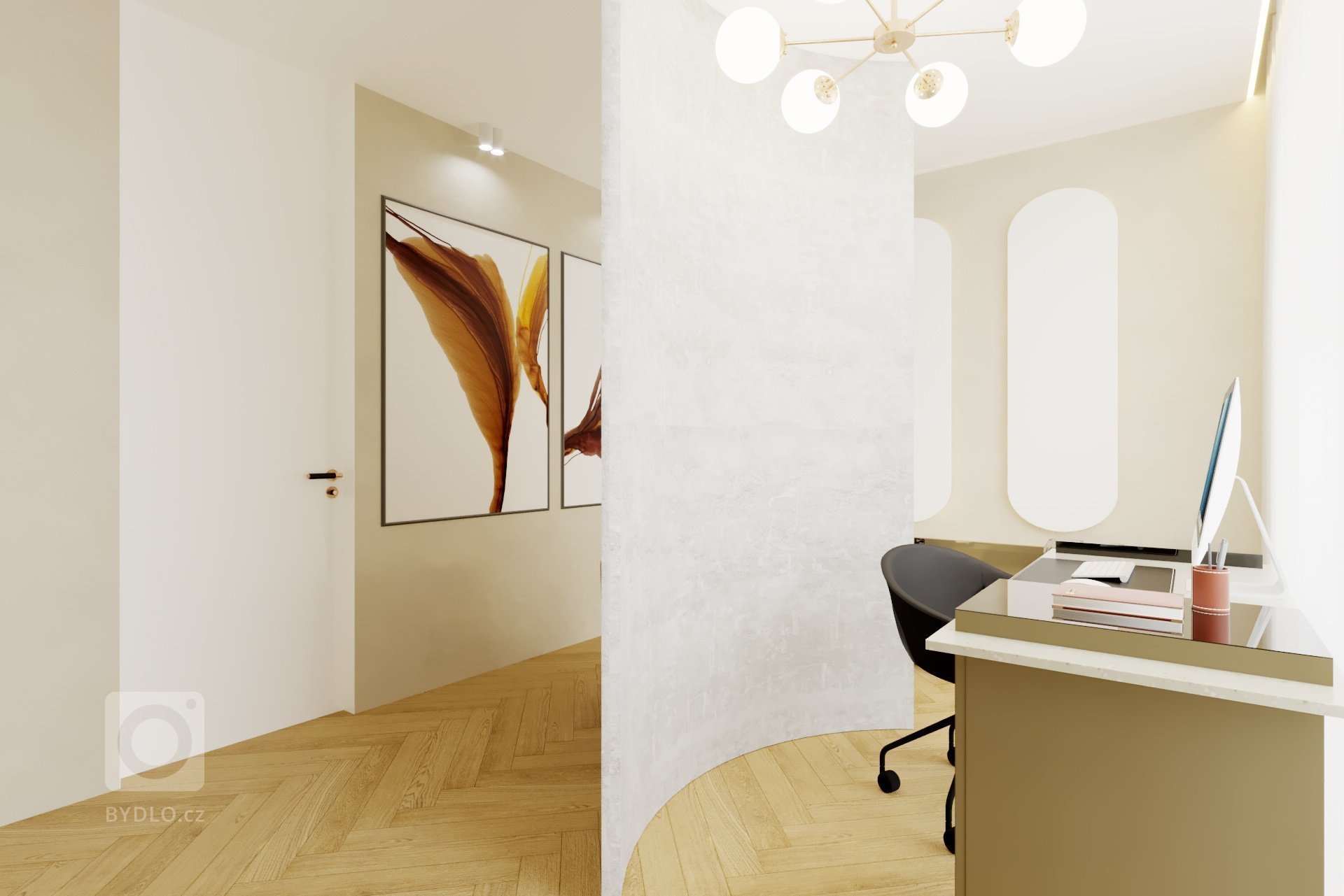 Moderný interiérový návrh v rezidenčnom komplexe v centre Bratislavy, bol navrhnutý v modernom štýle v pokojných a vyvážených tónoch, čo klientovi umožňuje…