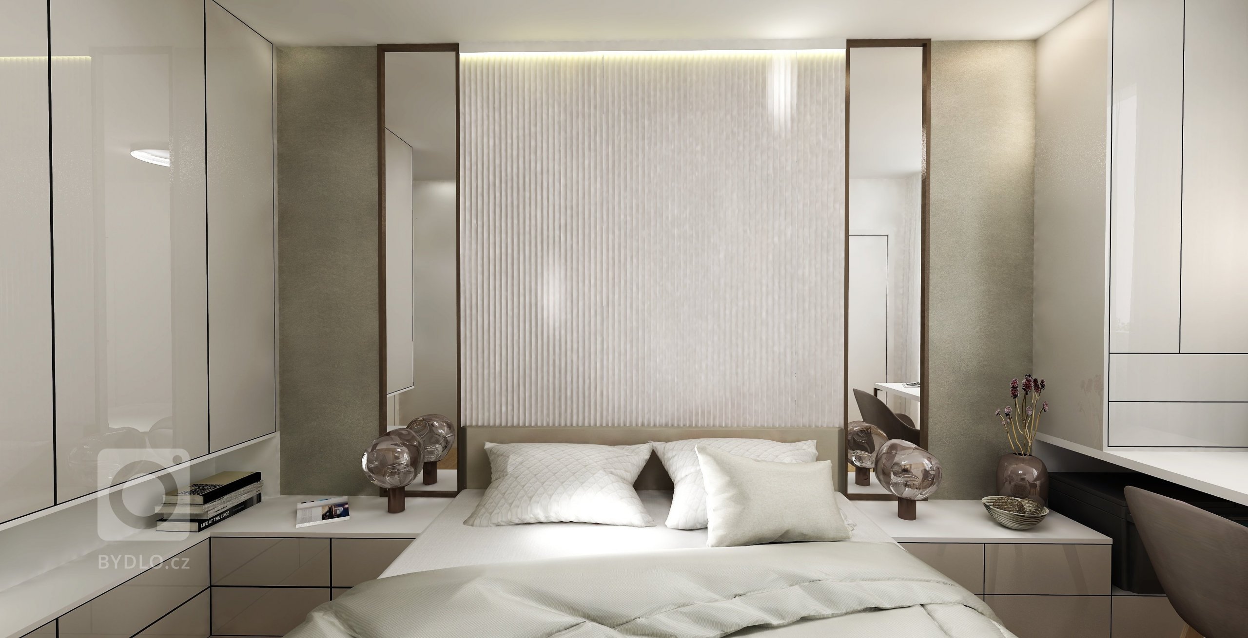 Byt v nejvyšším patře nového bytového domu nabízí&nbsp;krásné výhledy na Brno. Celý interiér je v jemných, &nbsp;přírodních tónech, Dispozice 3kk je téměř…