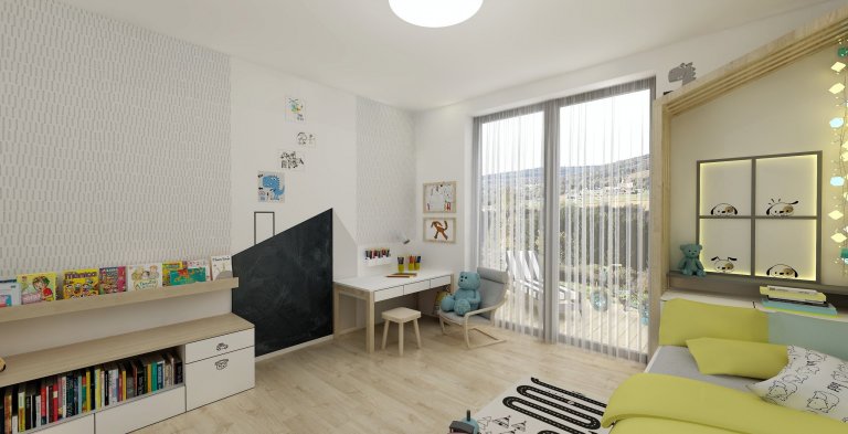 Hlavním přáním&nbsp;majitelů byla&nbsp;kombinace dřeva&nbsp;s&nbsp;neutrální a nadčasovou&nbsp;šedou s&nbsp;bílou. Srdcem spojeného obytného prostoru s kuchyní…