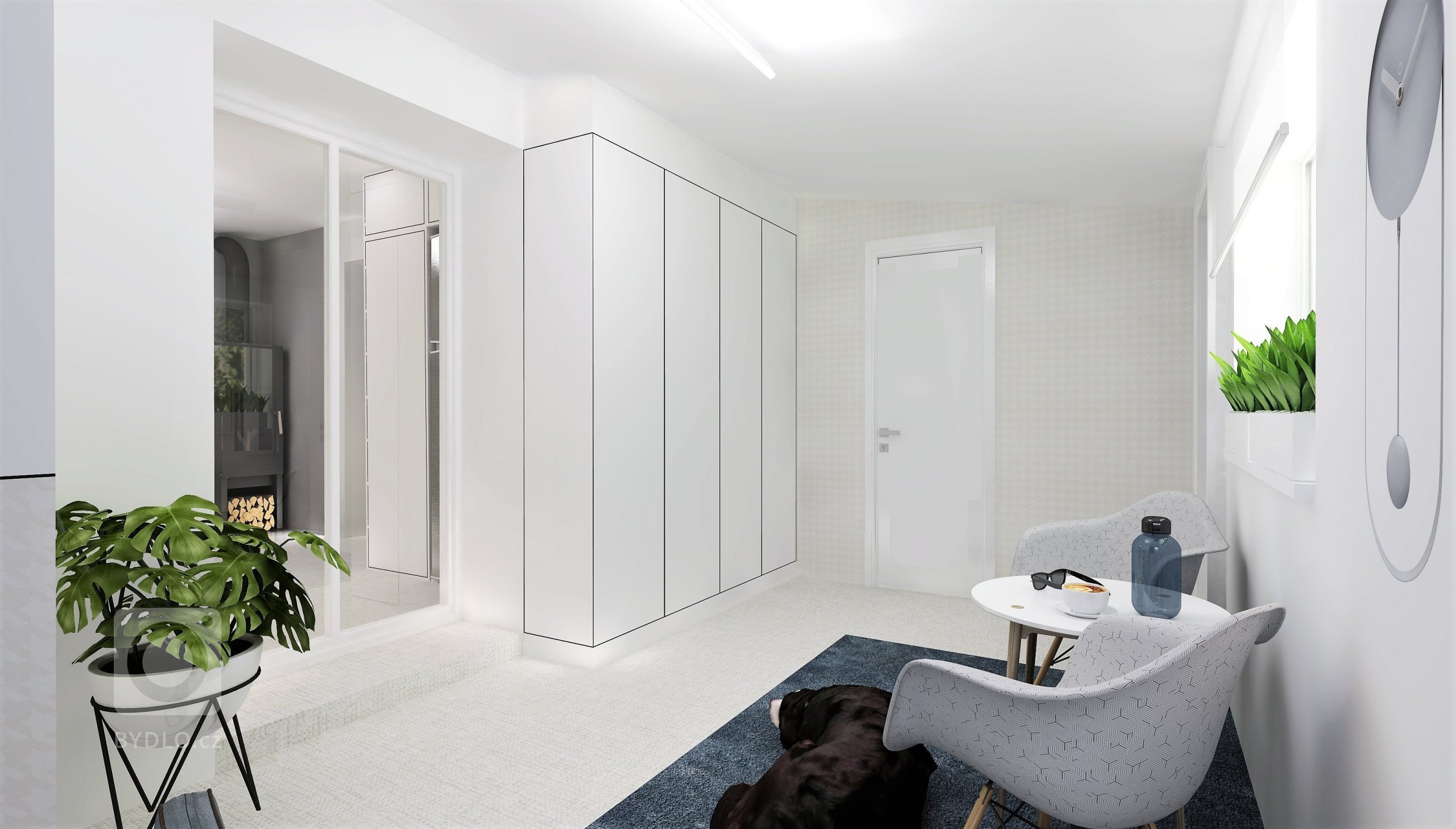 Bývalý vejminek, tedy malý přístavek&nbsp;v&nbsp;těsné blízkosti &bdquo;velkého&ldquo; rodinného domku, jsem proměnila na funkční single bydlení pro muže v…