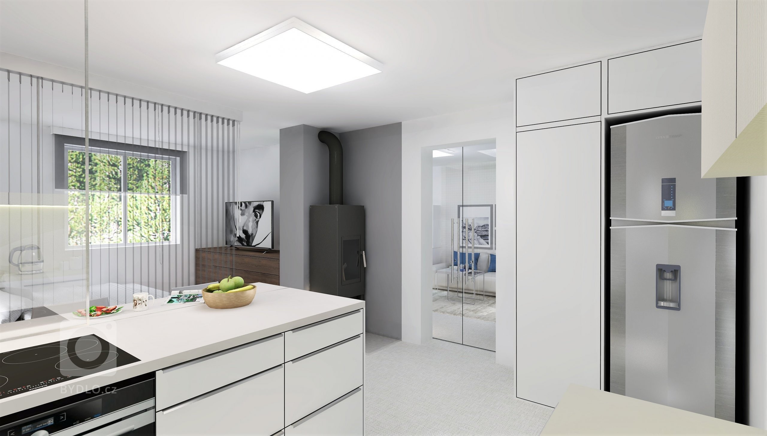 Bývalý vejminek, tedy malý přístavek&nbsp;v&nbsp;těsné blízkosti &bdquo;velkého&ldquo; rodinného domku, jsem proměnila na funkční single bydlení pro muže v…