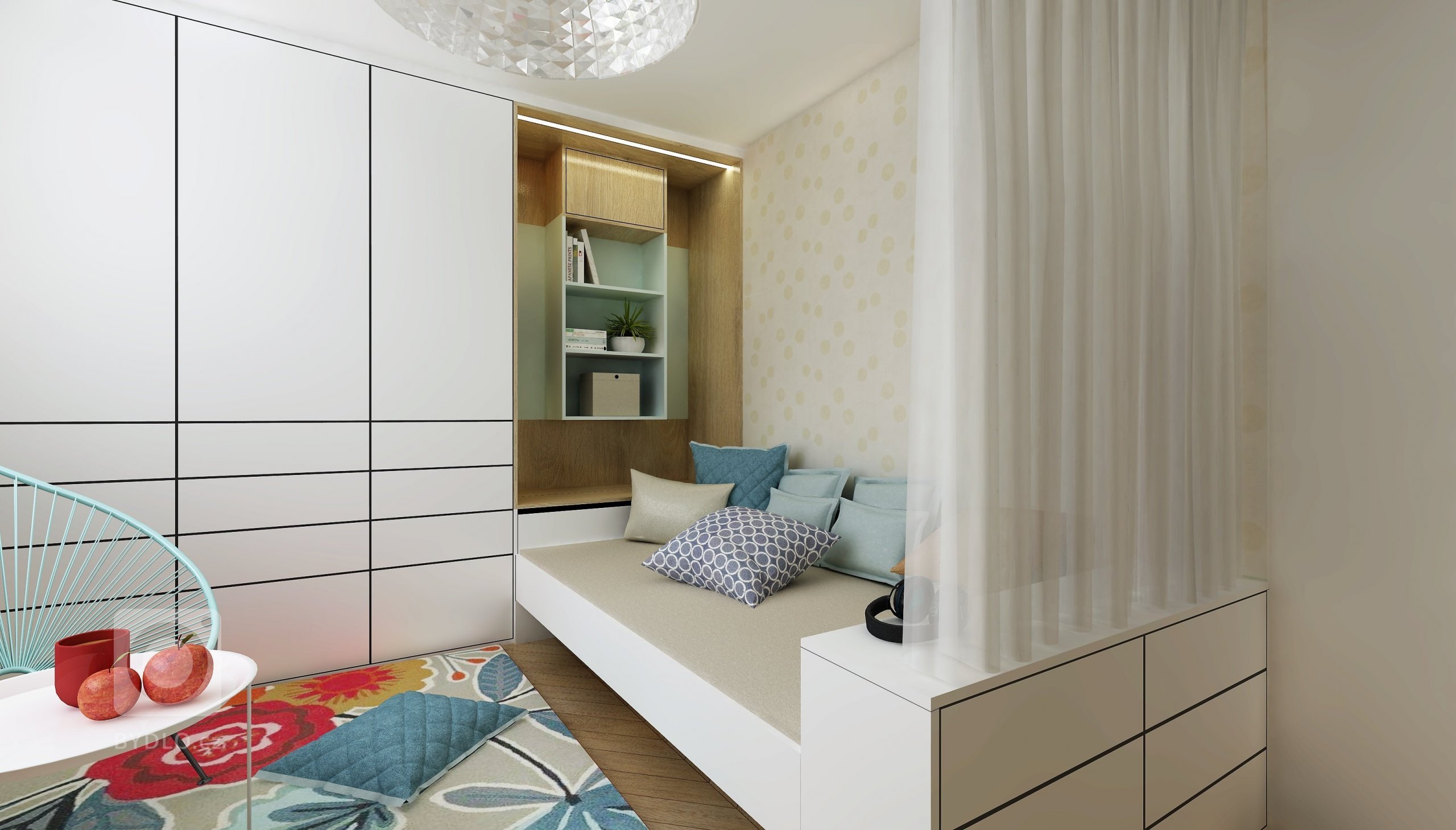 V malém 3+1 dopřála maminka dvou starších teenagerů každému z nich vlastní pokoj a obývací pokoj tak musí být multifunkční - &nbsp;slouží zároveň jako jídelna,…