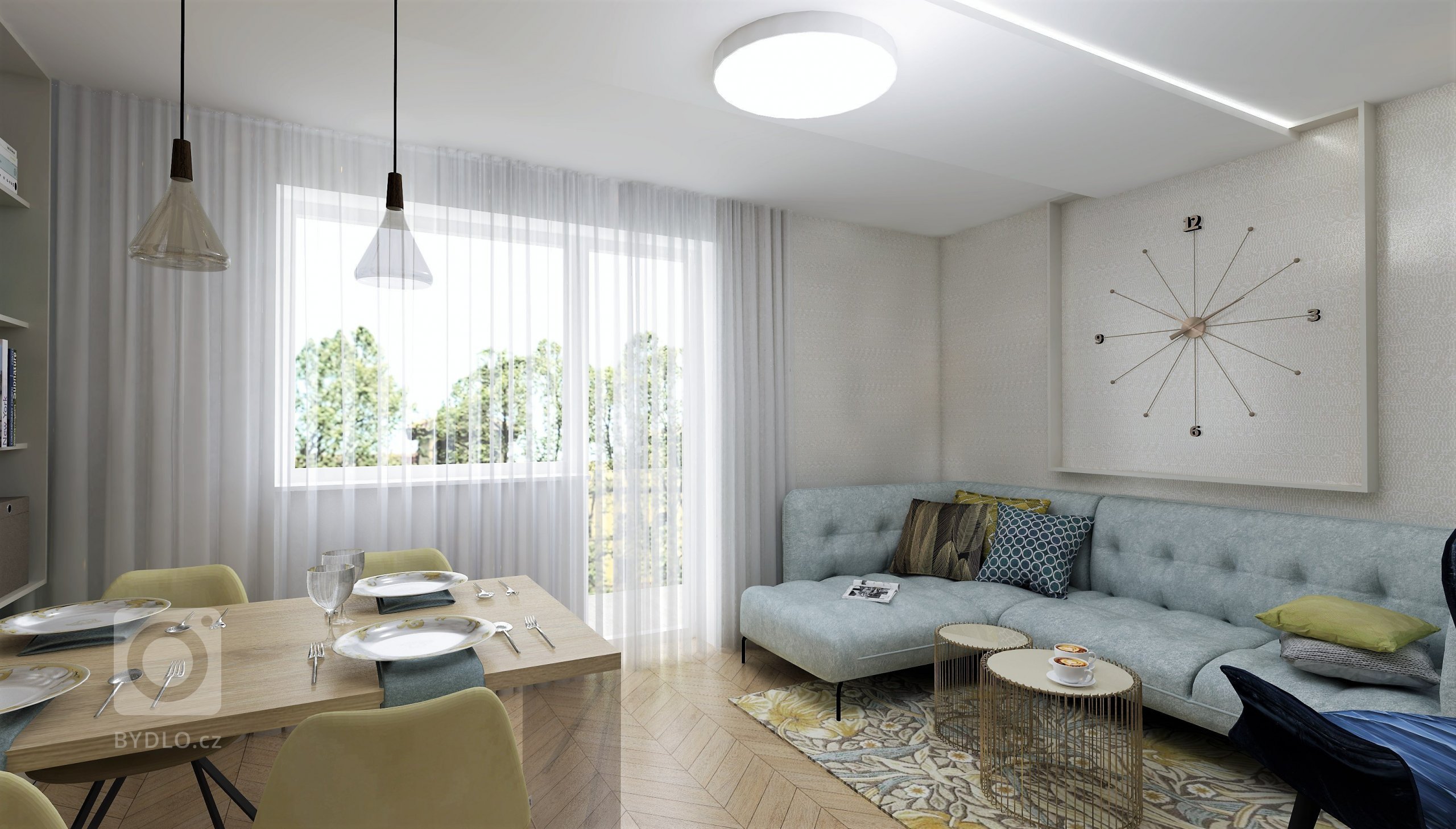 V malém 3+1 dopřála maminka dvou starších teenagerů každému z nich vlastní pokoj a obývací pokoj tak musí být multifunkční - &nbsp;slouží zároveň jako jídelna,…