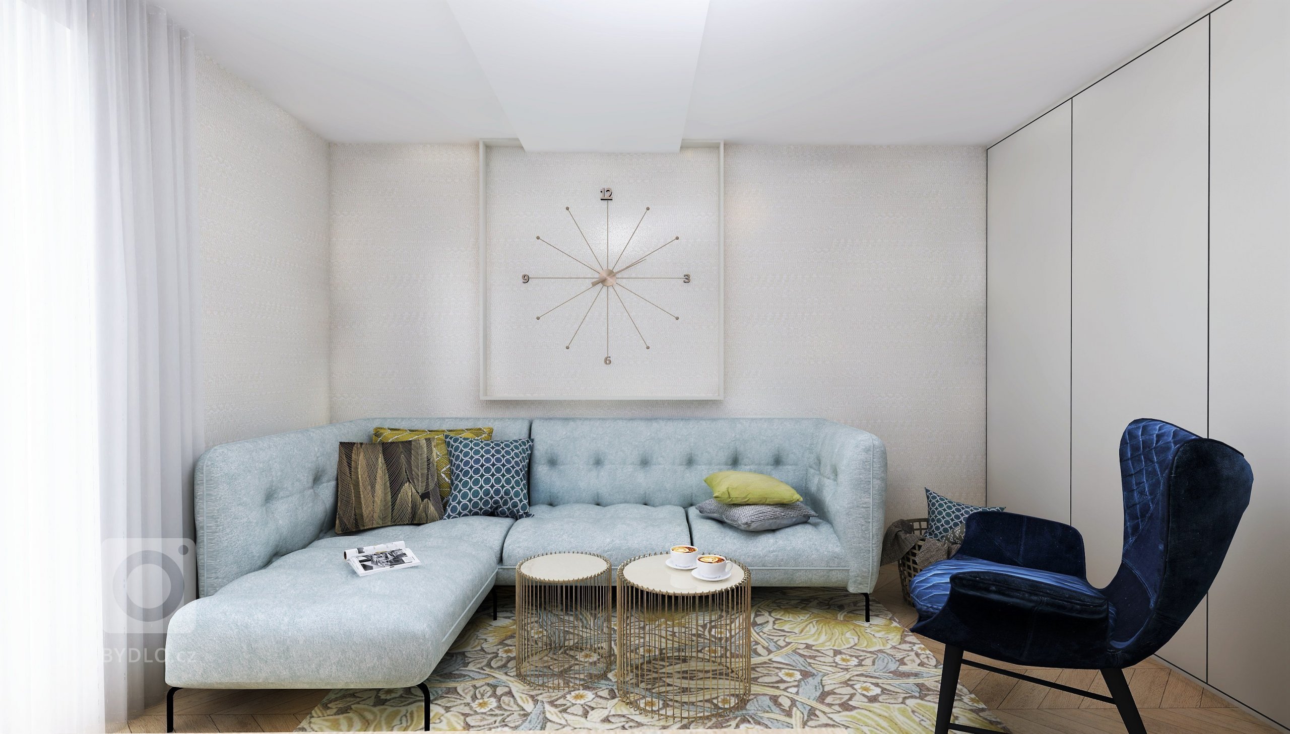 V malém 3+1 dopřála maminka dvou starších teenagerů každému z nich vlastní pokoj a obývací pokoj tak musí být multifunkční - &nbsp;slouží zároveň jako jídelna,…