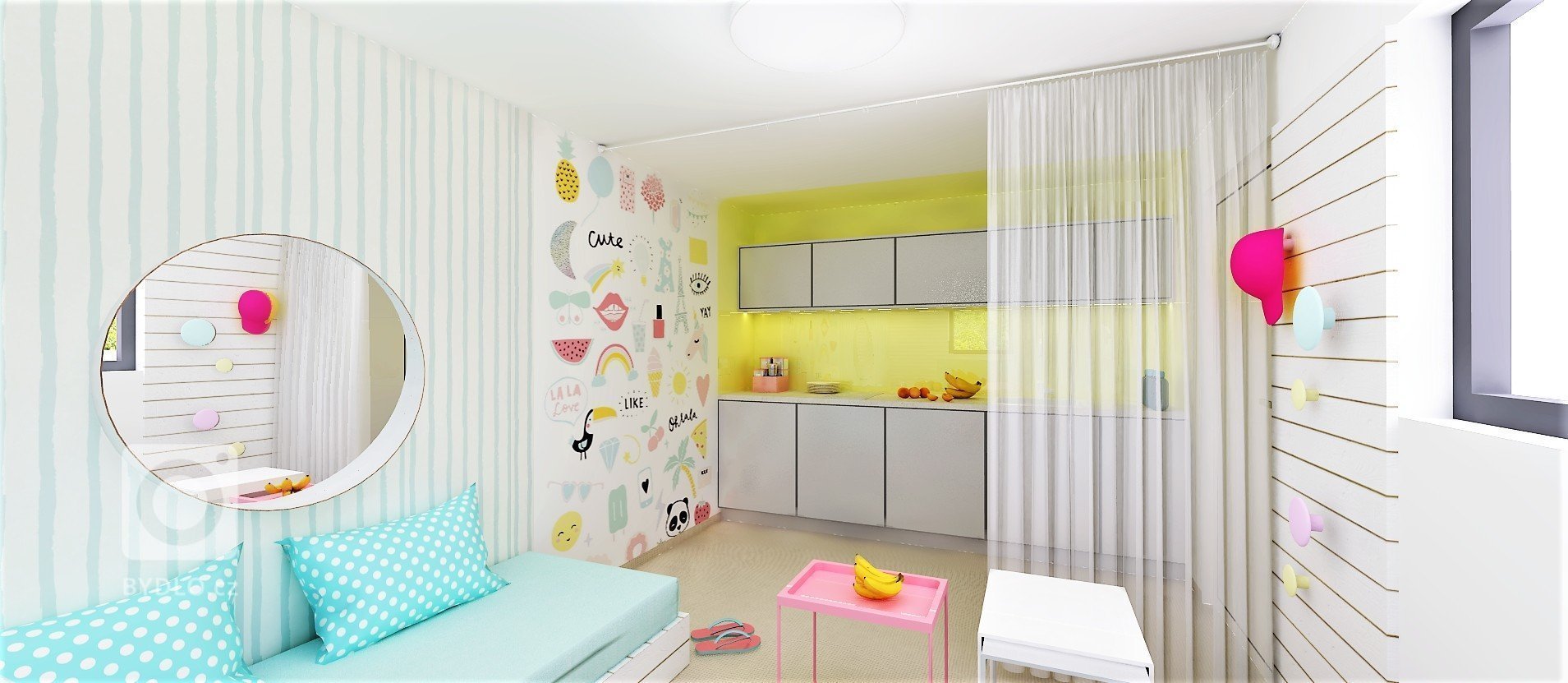 Nepoužívaný zahradní domek, kde byla pouze letní kuchyně a harampádí se rodiče rozhodli věnovat dětem - aby v létě trávily více času v zahradě, mohly si pozvat…