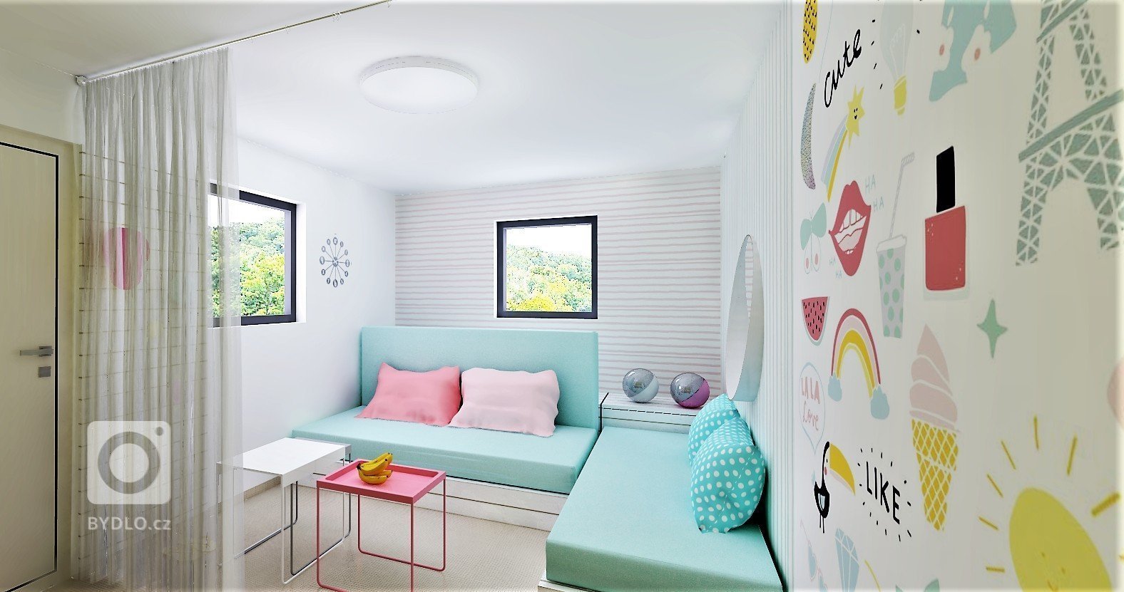 Nepoužívaný zahradní domek, kde byla pouze letní kuchyně a harampádí se rodiče rozhodli věnovat dětem - aby v létě trávily více času v zahradě, mohly si pozvat…