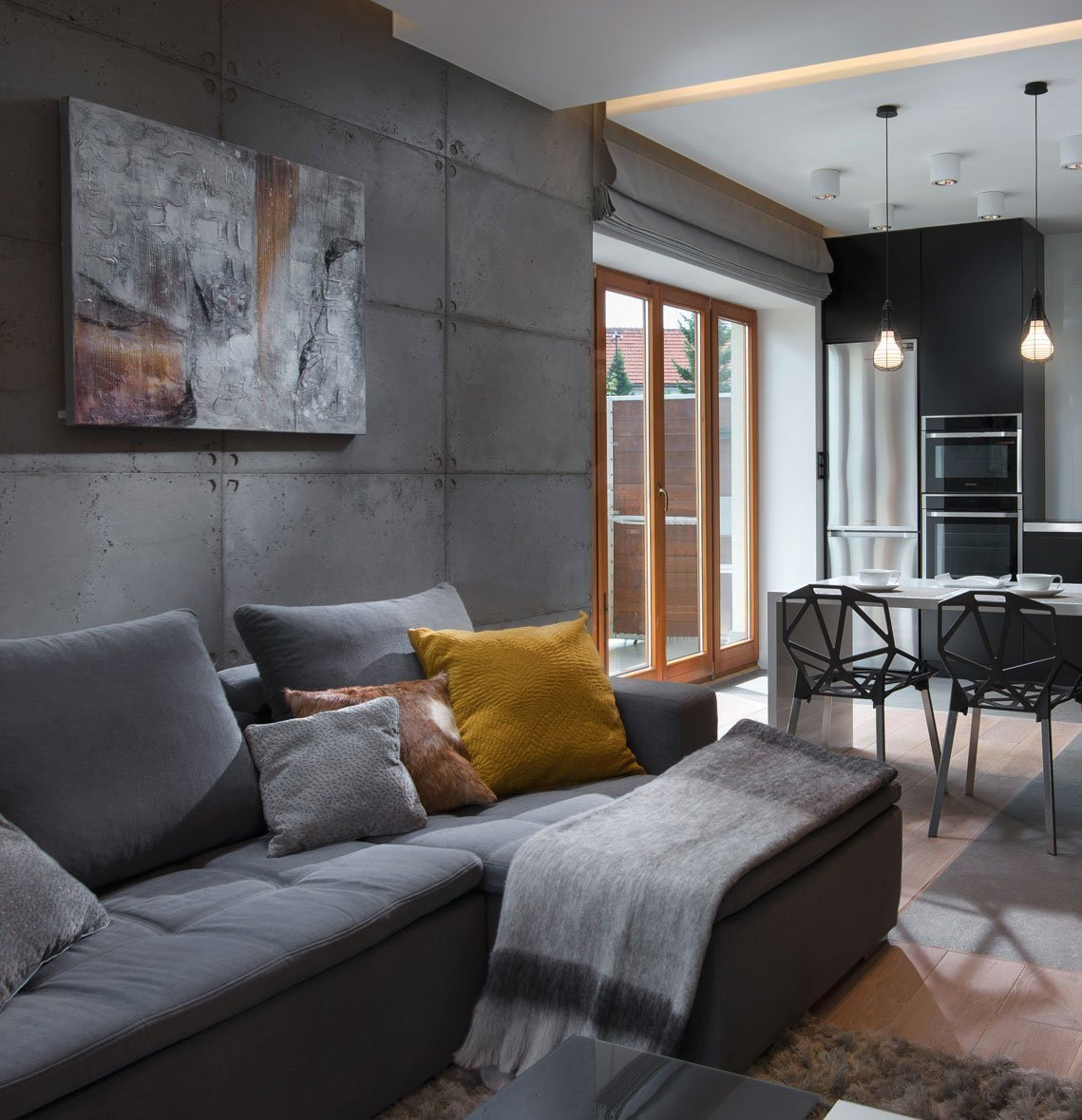 Bydlení s betonem pro chlapa