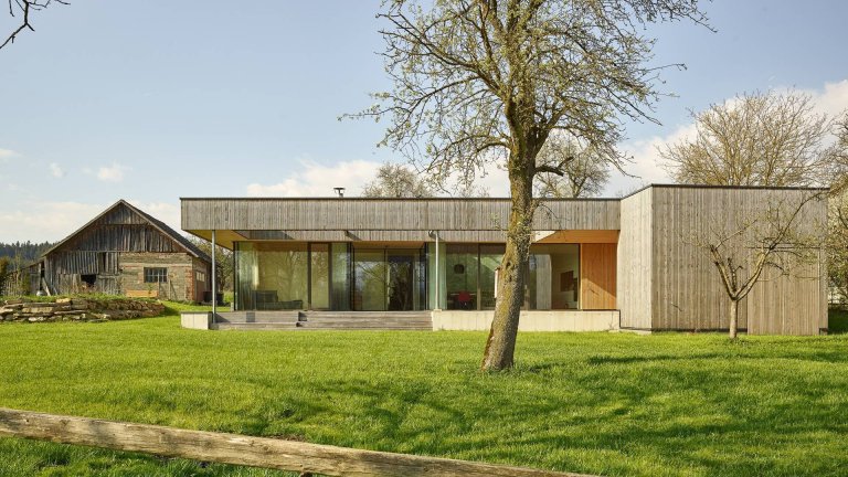 Dřevostavba jako kombinace dřeva a skla?