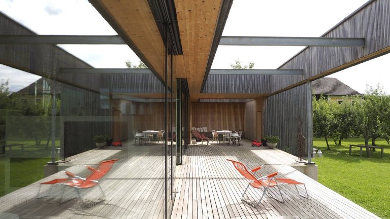 Dřevostavba jako kombinace dřeva a skla?