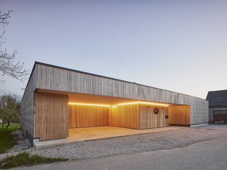 Dřevostavba jako kombinace dřeva a skla?